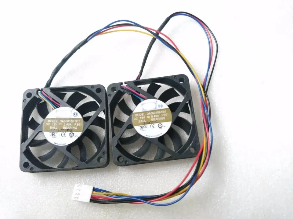 Shuttle XH170V Slim PC Workstation SA61O2U SA6102U DA06010B12U 60mm Cooling Fan - Image 3 of 4