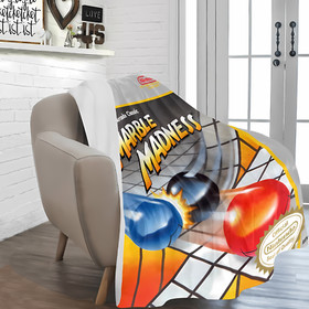 Style Retro Marble Madness Nintendo NES Cover Ultra-Soft Micro Fleece Blanket
