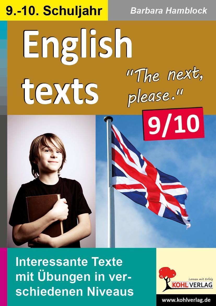 Thumbnail - English Texts - The Next, Please. / 9.-10. Schuljahr Barbara Hamblock