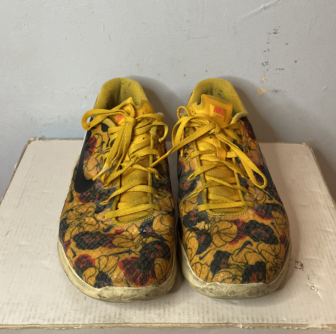Nike Metcon 4 XD PRM Shoes Gold Floral CD3473-700 Women’s Size 9.5 image 2