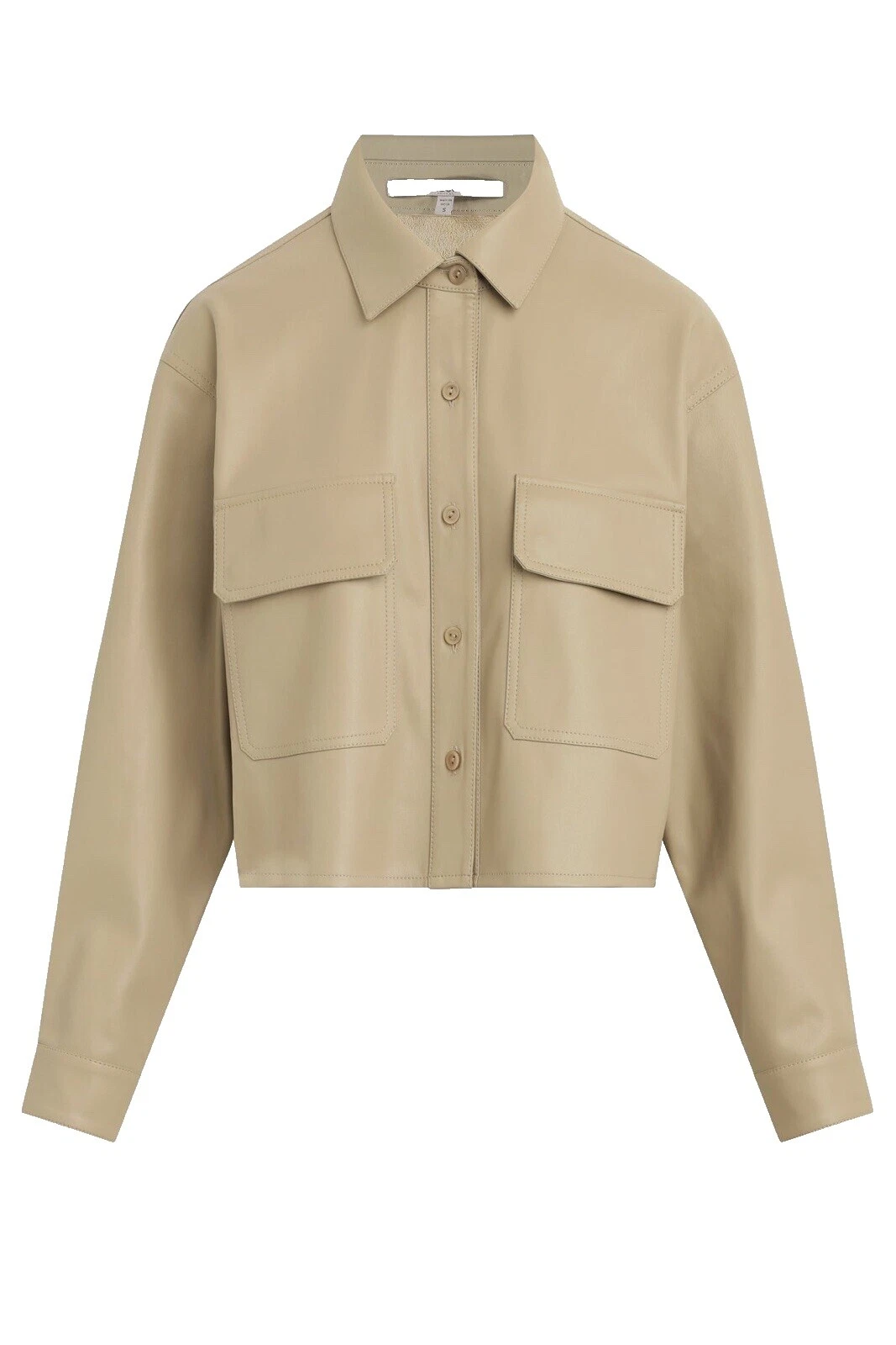 Leather Regular Size XS Tops for Women