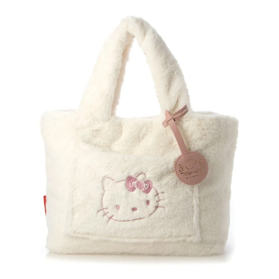 Hello Kitty Luxury Designer Tote Bag Women Large Capacity Shoulder Bags  Cartoon Cute PU Leather Handbags Shopping Women's Bags 