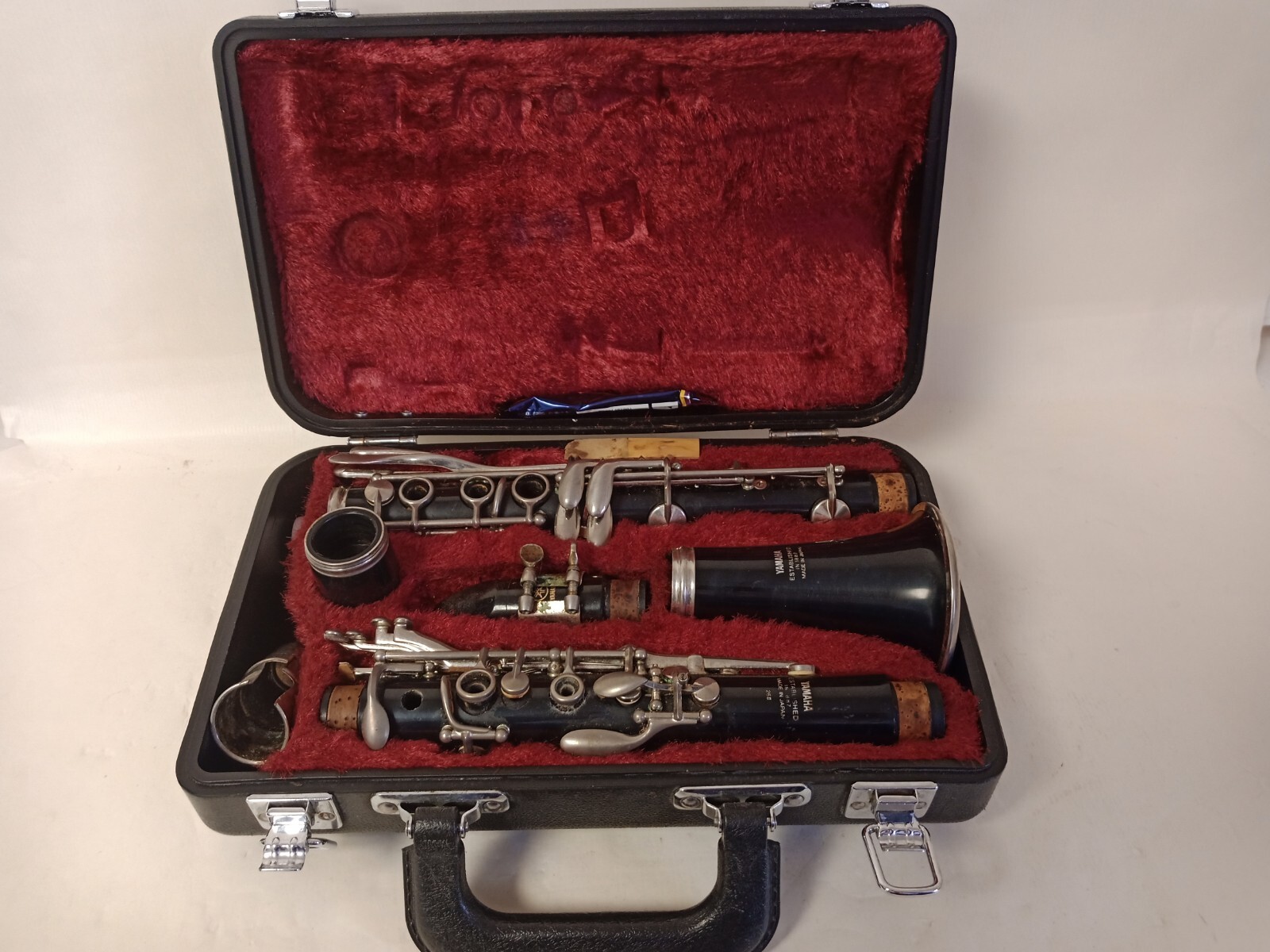 YAMAHA YCL 26ii Bb Case ABS Resin Body 6c Mouthpiece Lots Of