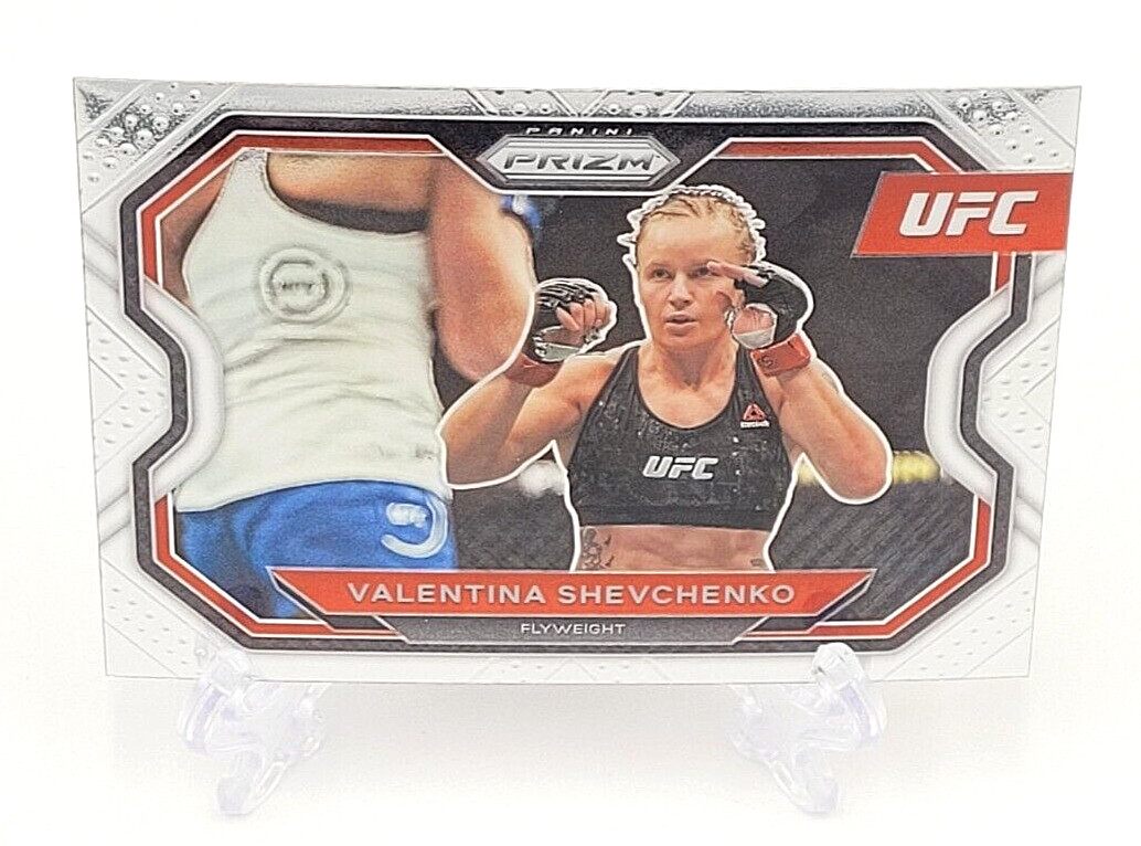 2021 Panini Prizm UFC Valentina Shevchenko #139 Flyweight MMA Trading Card