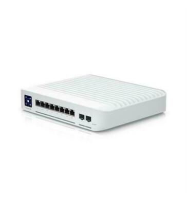 UbiquitiNetworksUniFiEnterprise8Port PoE Manage L3Ethernet Switch StainlessSteel