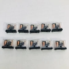 LOT 10 OMRON MINI RELAYS G2R-1A-E  48VDC - TV3 - 120VAC 