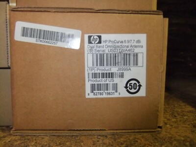 HP J8999A NEW SEALED PROCURVE 7 DBI DUAL BAND DIRECTIONAL ANTENNA