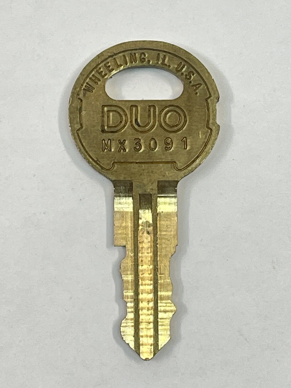 DUO MX3091 KEY Illinois Lock Co Vending Laundry Machine cabinet coin box