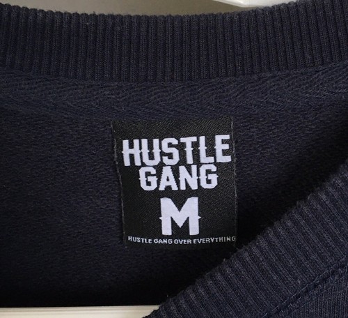 Hustle Gang Crewneck Pullover Sweatshirt Lone Brave Graphic Adult Medium - Picture 11 of 12