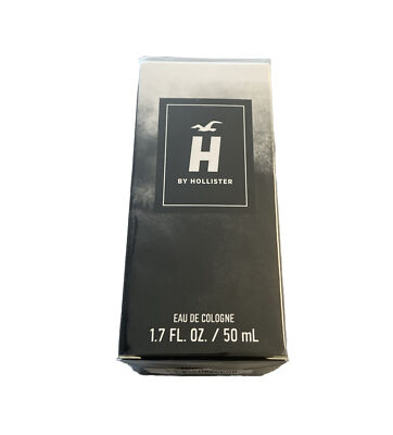 New *H BY HOLLISTER* Eau De Cologne Spray 1.7 Oz/50mL-SEALED BOX-NEW 