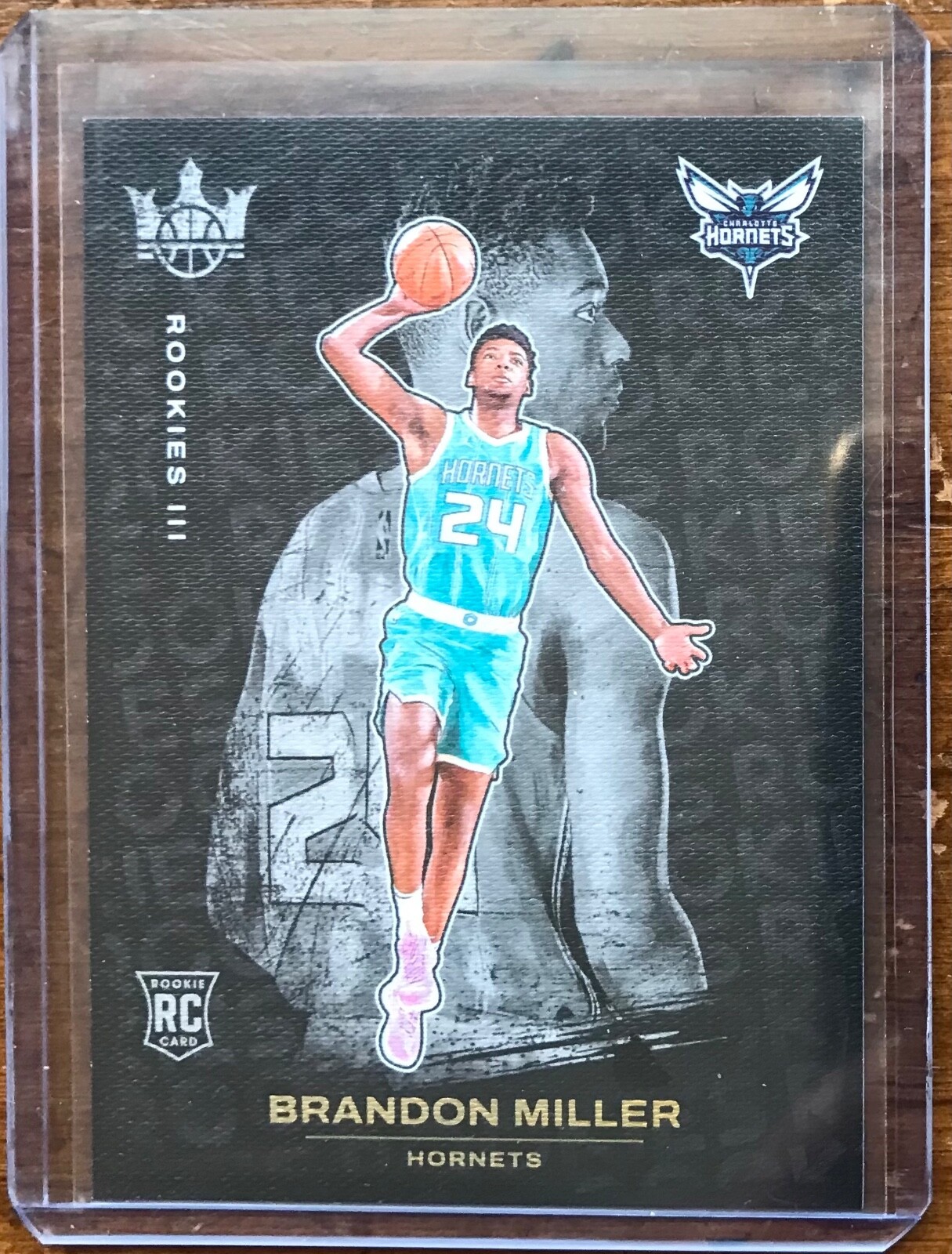 Brandon Miller 2023-24 Court Kings #146 RC Rookies III Level 3 SSP