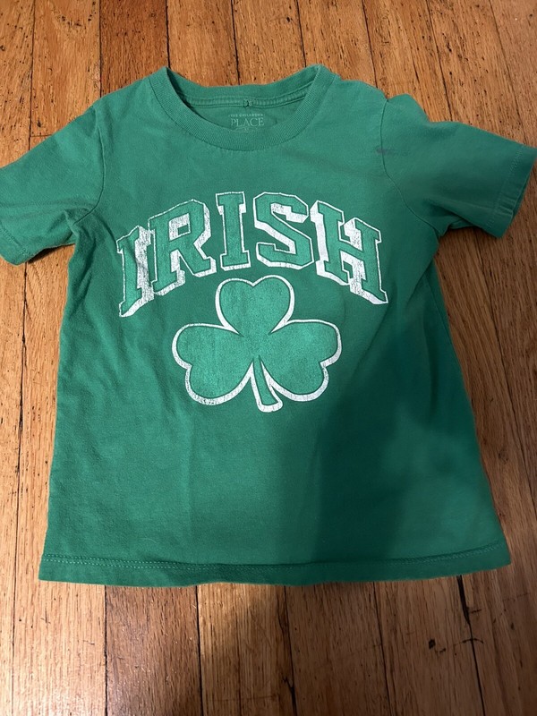 The Children’s Place Irish T-Shirt Toddler Size 3T St. Patrick’s Day Shirt☘️☘️☘️