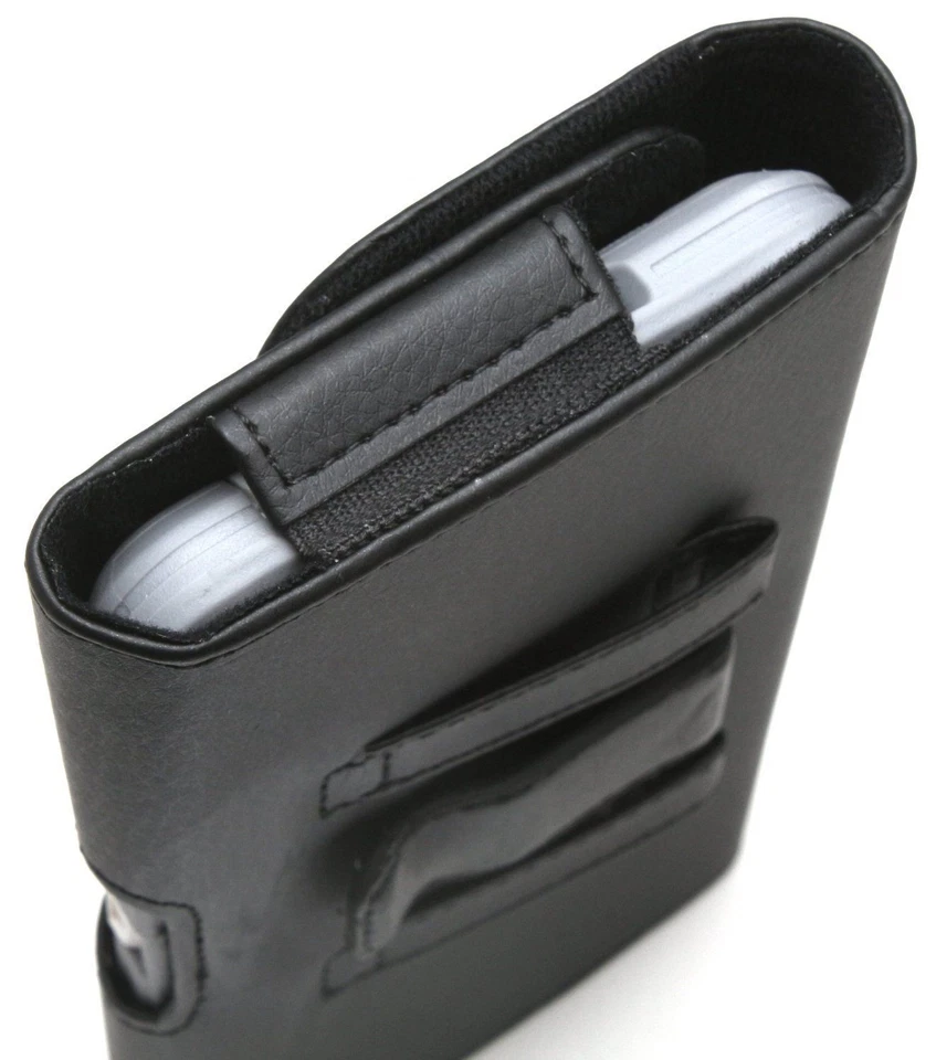 FOR EXTRA LARGE CELL PHONES LEATHER BELT CLIP BELT LOOP HOLSTER  POUCH CASE  - Image 3 of 4
