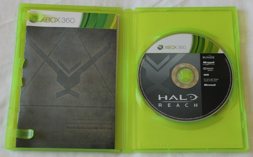 XBOX 360 Game Halo Reach PAL - Disc/Manual - Worldwide Shipping - Picture 3 of 3