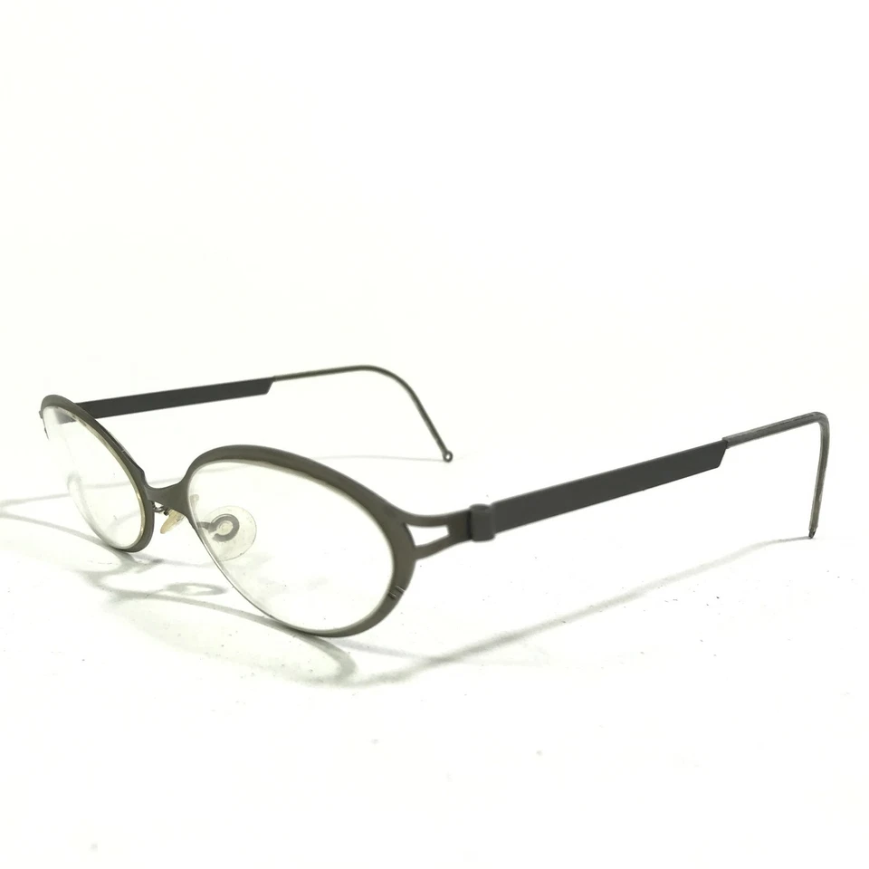 Monturas de gafas Lindberg Mod. Tira ojo de gato gris mate 5100 titanio 49-19-135 Foto 4 de 4