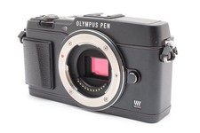 Olympus PEN E-P5 Black Mirrorless Digital Camera Body MFT Micro 16.1MP Live MOS