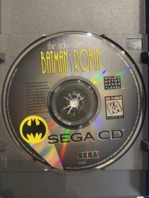 Great Condition! Adventures of Batman & Robin (Sega CD, 1995)