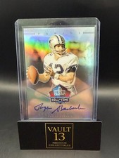 Roger Staubach 2025 Prizm Hall of Fame On Card  Auto /50 HOF-RSH Cowboys