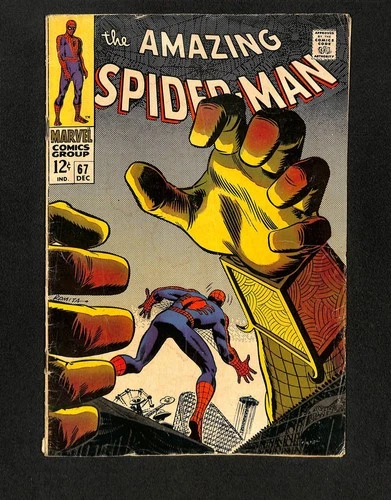 Amazing Spider-Man #67 VG- 3.5 1st Randy Robertson Mysterio Appearance!