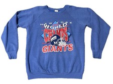 Vintage 1990 New York Giants World Champs Sweatshirt XL USA Made NFL Crewneck