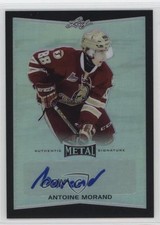 2015-16 Leaf Metal Black Prismatic 3/7 Antoine Morand #BA-AM1 Auto 0c6