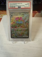 Pokemon 151 Venusaur EX Illustrazione Speciale Rara Holo PSA 10