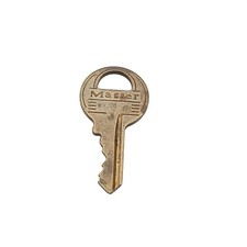 Vintage Master Lock Key Model 3439 Brass