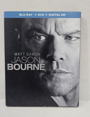 JASON BOURNE- DIGIBOOK EDITION (BLU RAY / DVD  2016) - Blu Ray Only