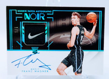 FRANZ WAGNER 2021-2022 Panini Noir Basketball SSP ON CARD Logo swoosh Nike RPA