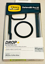 OtterBox Defender Pro XT Case MagSafe Apple iPhone 16 Pro Max 77-96101 Dark Side