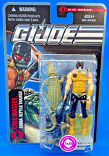 Croc Master Reptile Trainer GI Joe Pursuit of Cobra 2010 Hasbro NEW MOC SEALED
