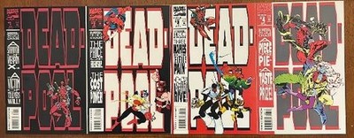 Deadpool: The Circle Chase #1-4 NM 9.2 Complete Set 1st Solo Series Marvel 1993