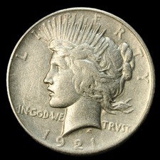 1921 $1 Peace Dollar- Choice EF- SMH1020
