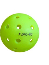 12-Pack Outdoor Pickleball Balls Set. Standard 40 Holes Ball Meet USAPA Standard