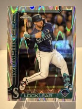 2025 Topps Chrome - Tyler Locklear #41 RayWave Refractor (RC)