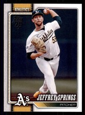2026 Topps #87 Jeffrey Springs Athletics