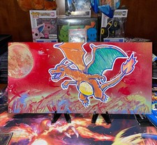 Charizard Pokemon Painting Canvas Original Artwork