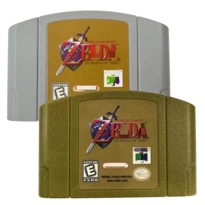 Legend of Zelda Ocarina of Time N64 Game Cartridge USA Version   English NTSC-U