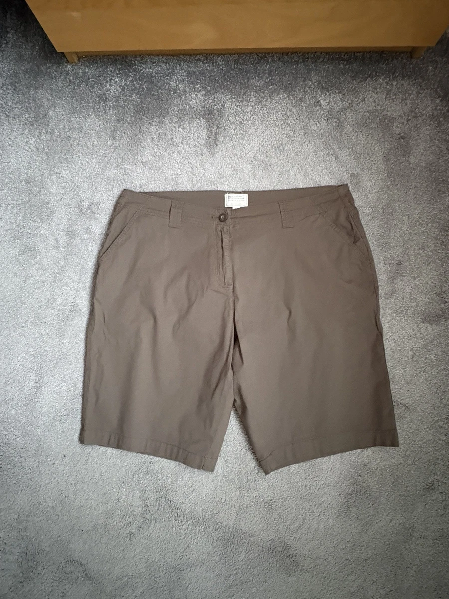 Short Mountain Warehouse Femme Taille 12 - Chino Bleu - Coton, Confort, Outdoor