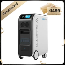 BLUETTI EP500/Pro 2000W/3000W 5120Wh Movable Power Station Off-Grid for Backup