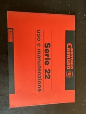 Manuale Uso E Manutenzione Antonio Carraro Serie 22
