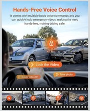 Vantrue S1 Pro AI Dash Cam Front and RearDual 1440P Dash Camera w/2.7KSTARVIS 2