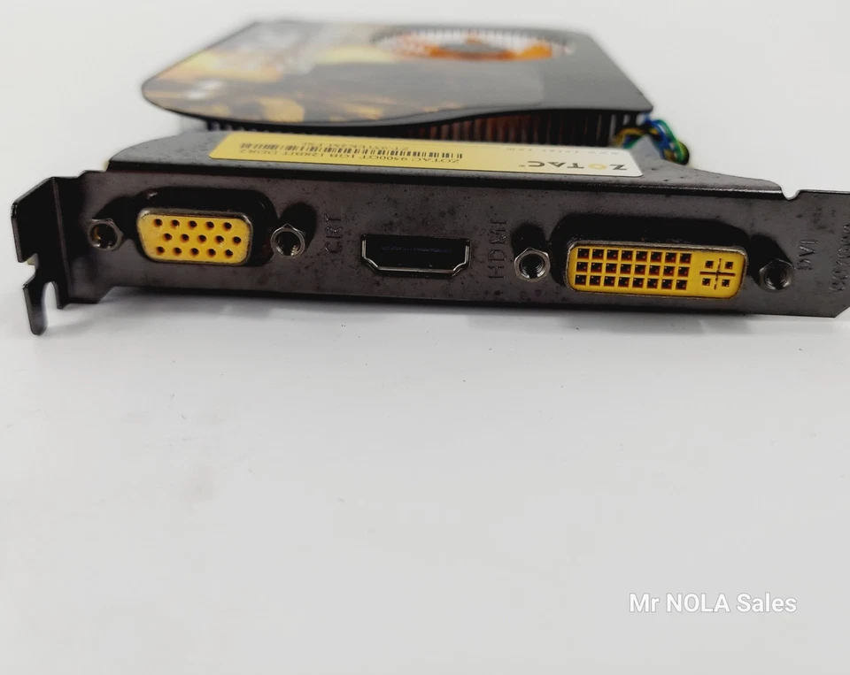 Zotac GeForce 9500 GT HDMI 1GB PCI-E Graphics Card- ZT-95TEK2M-FSL - Free Ship - Image 4 of 4