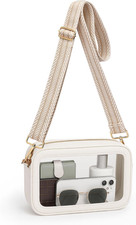 Clear Bag for Stadium Events, Clear Purse for Women, Stadium Approved Crossbody