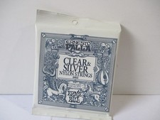 Ernie Ball 2403 Ernesto Palla Clear Silver Nylon Classical Guitar Strings med