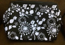 Thirty One Black And White Toiletrie Bag 