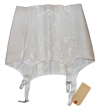 50S GIRDLE  CHARMODE FRONT HOOK WIDE ELASTIC SIDES CONTROL # 1759 30  DEADSTOCK