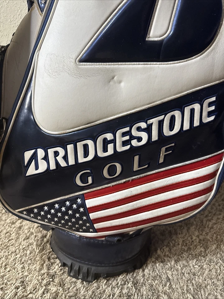Bolsa de golfe Bridgestone US Open Staff edição limitada coleção principal caddy - Imagem 2 de 4
