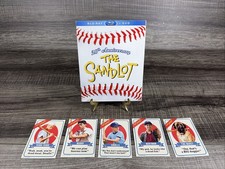 The Sandlot Blu Ray  DVD W/ Slipcover  5 Cards - 20th Anniversary Edition