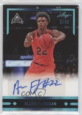 2021-22 Leaf Memories 1991 Base Platinum 2/99 Allen Flanigan #GLR-AF1 Auto 0wp8